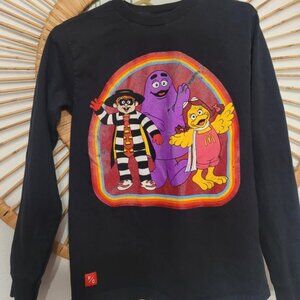 P/C x McDonald's Retro Long Sleeve - Black Men's Small Shirt PC P C McD